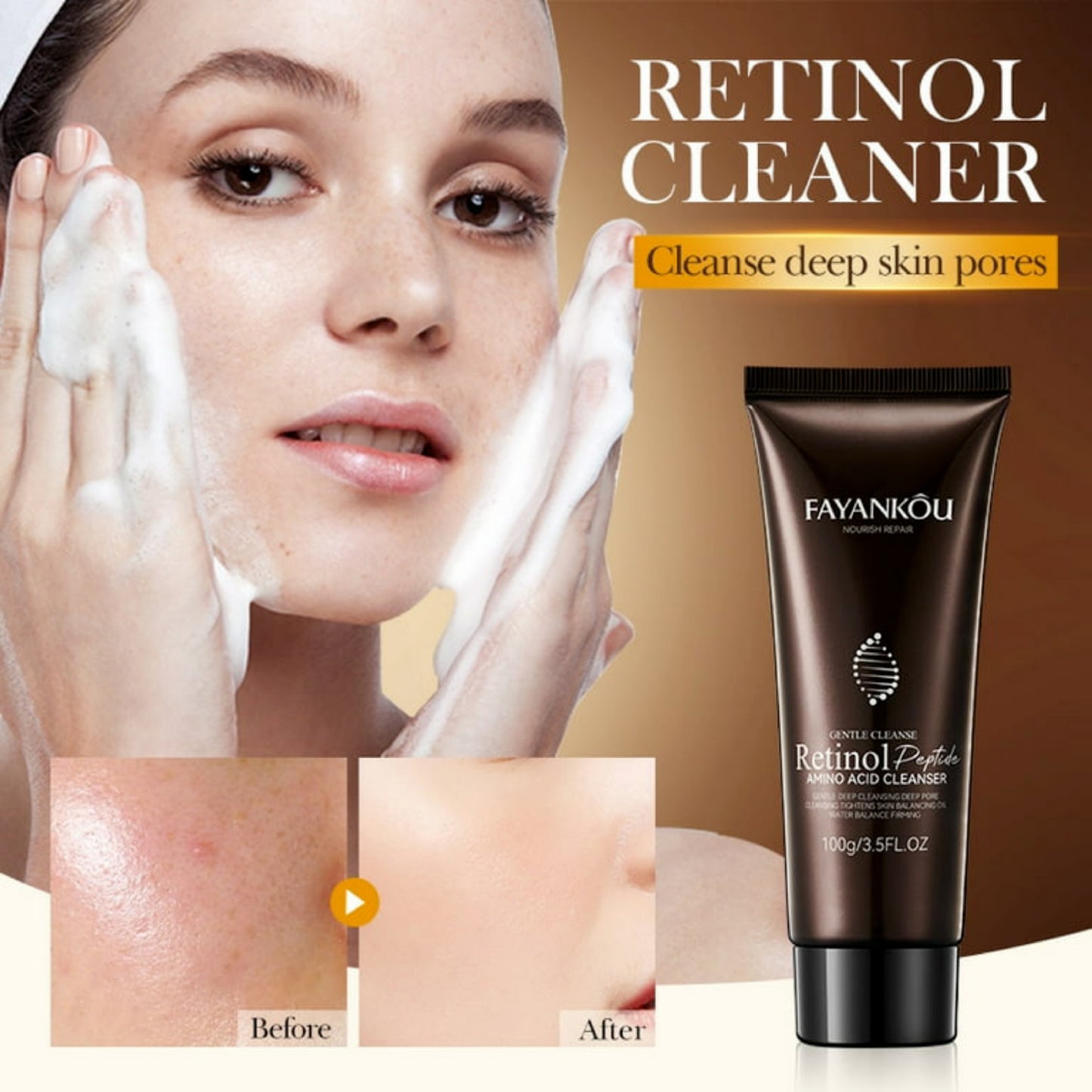 Fayankou Retinol Peptide Amino Acid Cleanser