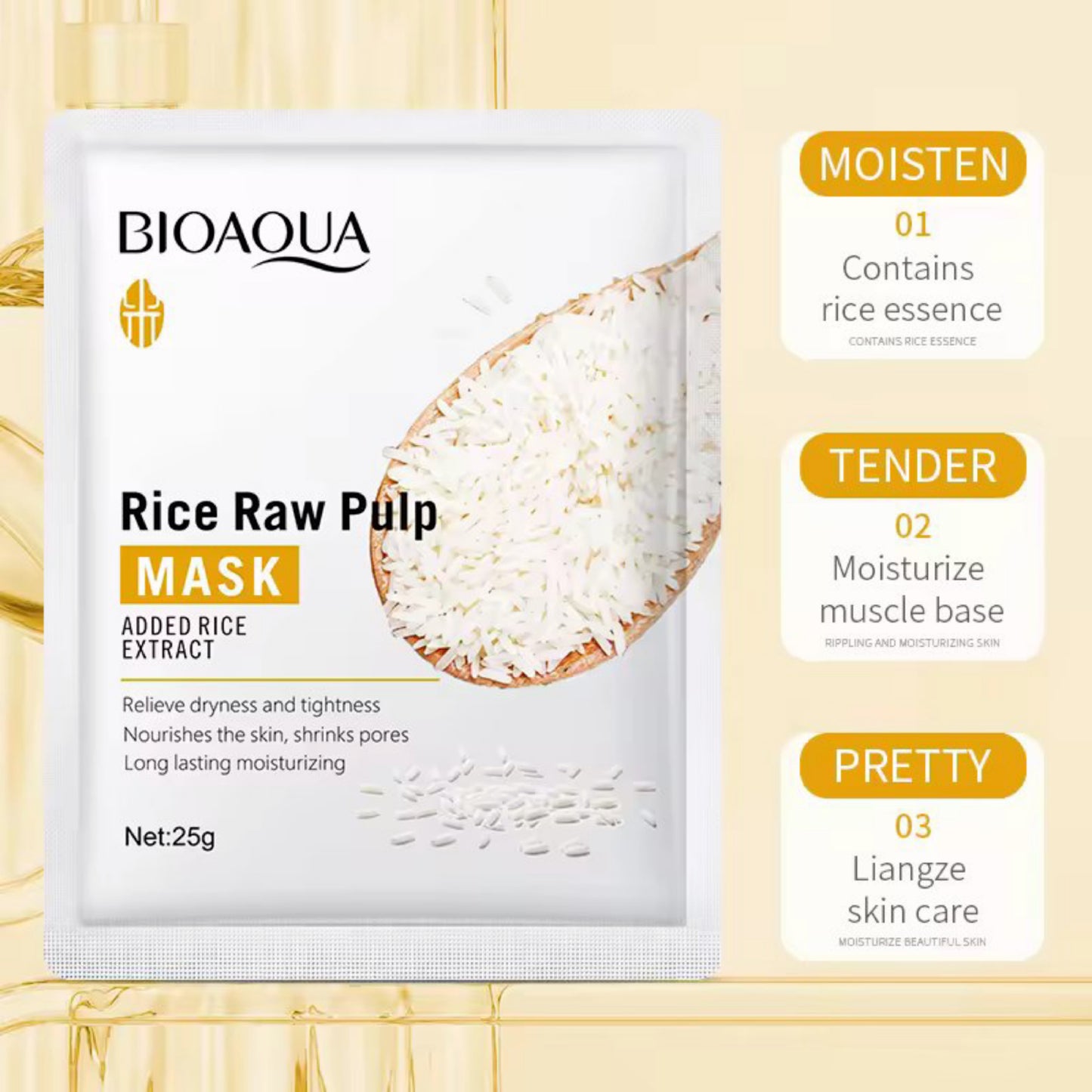 Bioaqua Rice Pure Mask