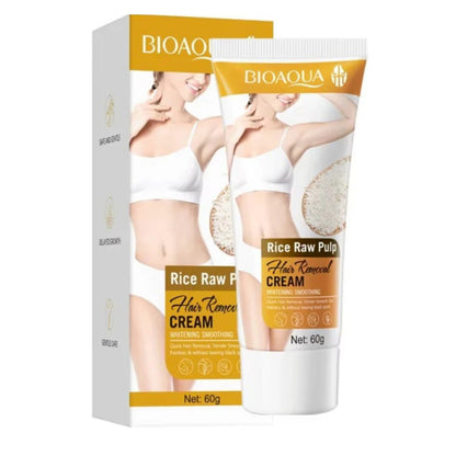 Bioaqua Rice Raw Pulp Hair Remover Cream