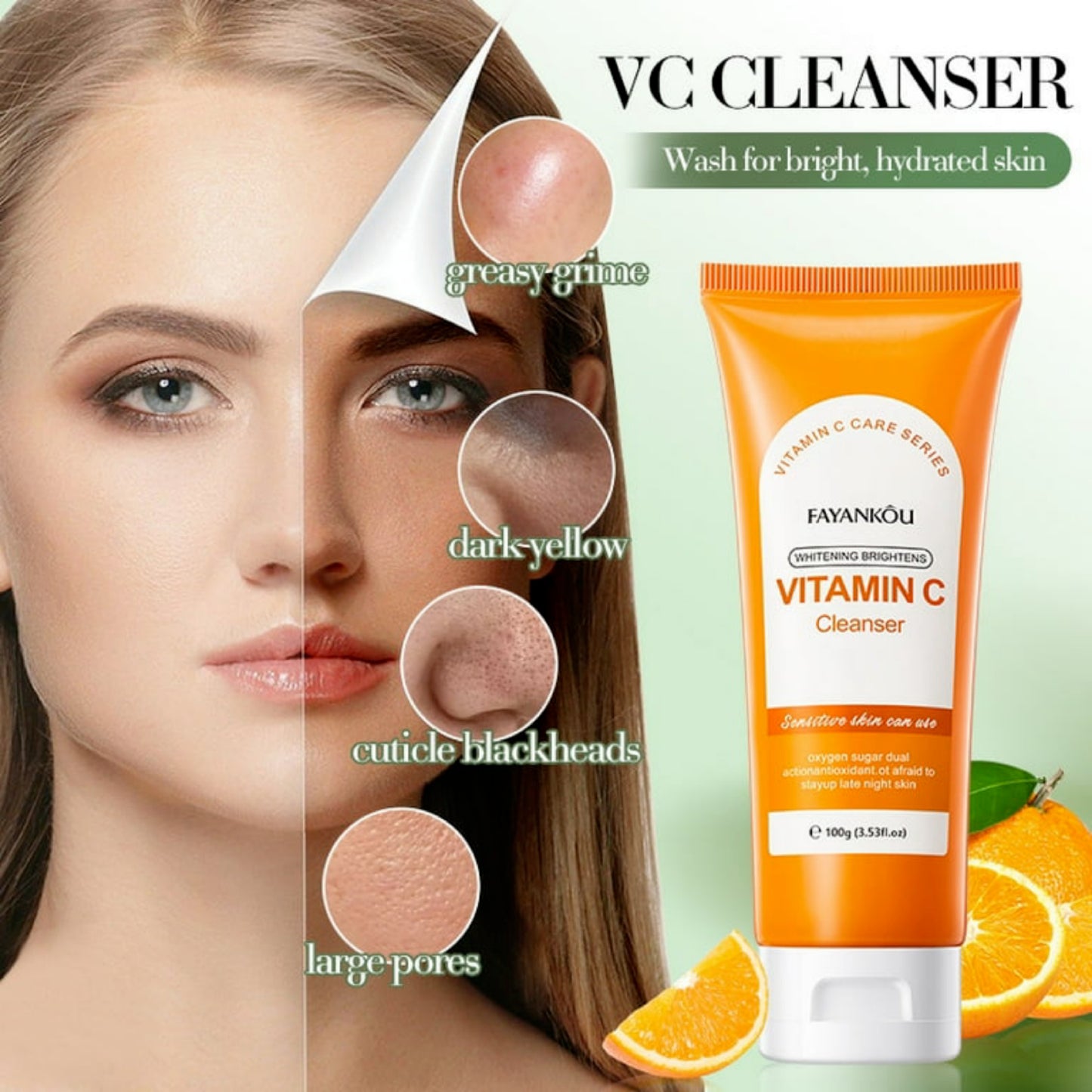 Fayankou Vitamin C Whitening & Brightening Cleanser