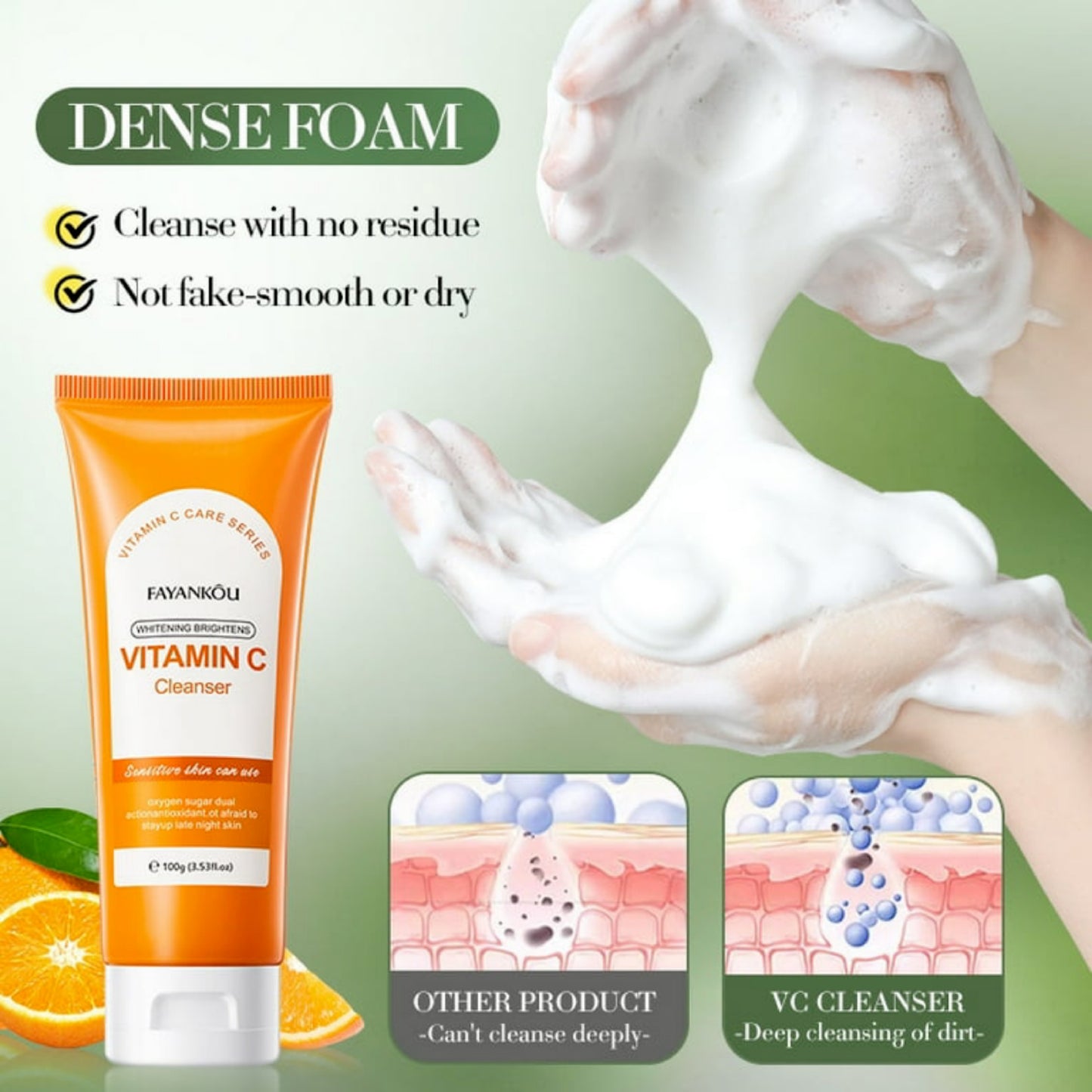 Fayankou Vitamin C Whitening & Brightening Cleanser