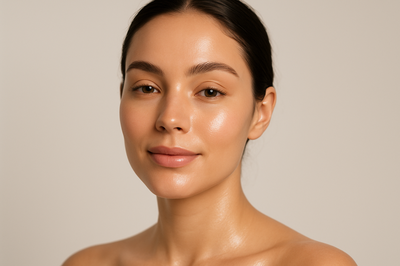 female with beautiful skin