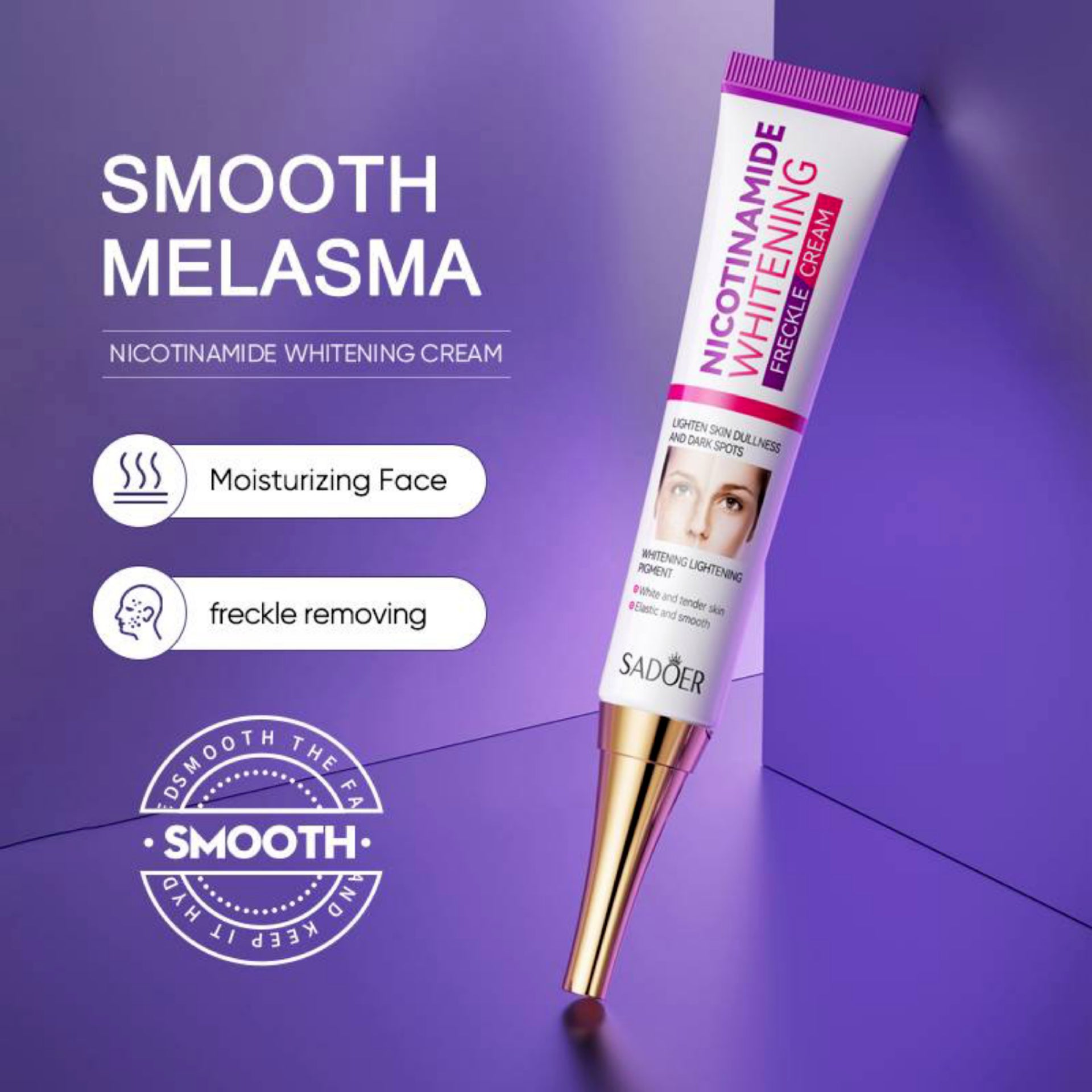 Sadoer Nicotinamide Whitening & Spot‑Correcting Cream