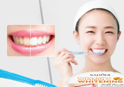 SADOER Vitamin C Whitening Tooth Powder