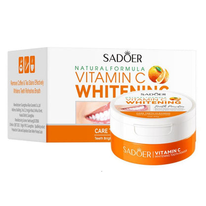 SADOER Vitamin C Whitening Tooth Powder