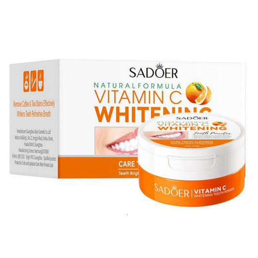 SADOER Vitamin C Whitening Tooth Powder